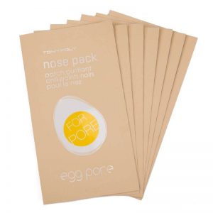 TonyMoly Egg Pore Nose Pack Package valantys odos pleistrai (7vnt)