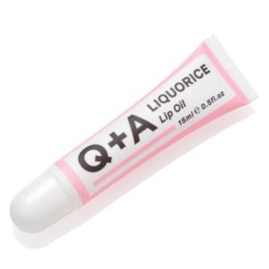 Q+A Liquorice Lip Oil lūpų aliejus, 15ml