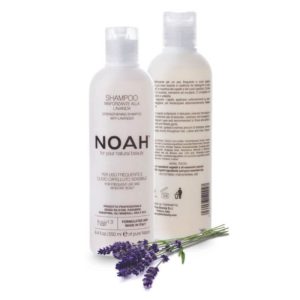 NOAH Strengthening Shampoo with Lavender šampūnas kasdieniam naudojimui, jautriai galvos odai, 250 ml