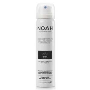NOAH Hair Root Concealer Black plaukų šaknų maskuoklis (juodas), 75ml