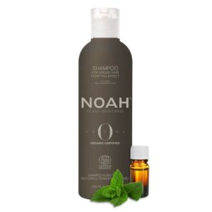 NOAH Origins Purifying Shampoo For Greasy Hair valomasis šampūnas besiriebaluojantiems plaukams, 250ml