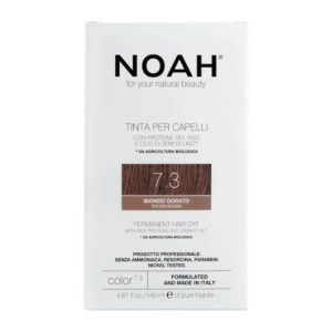 NOAH Permanent Hair Dye 7.3 Golden Blond ilgalaikiai plaukų dažai, 140 ml