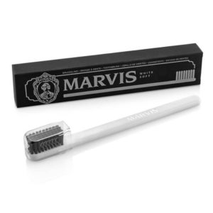 Marvis White Soft Toothbrush dantų šepetėlis (minkštas), 1vnt